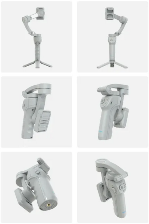 Estabilizador Gimbal de Mano de 3 Ejes para Celular
