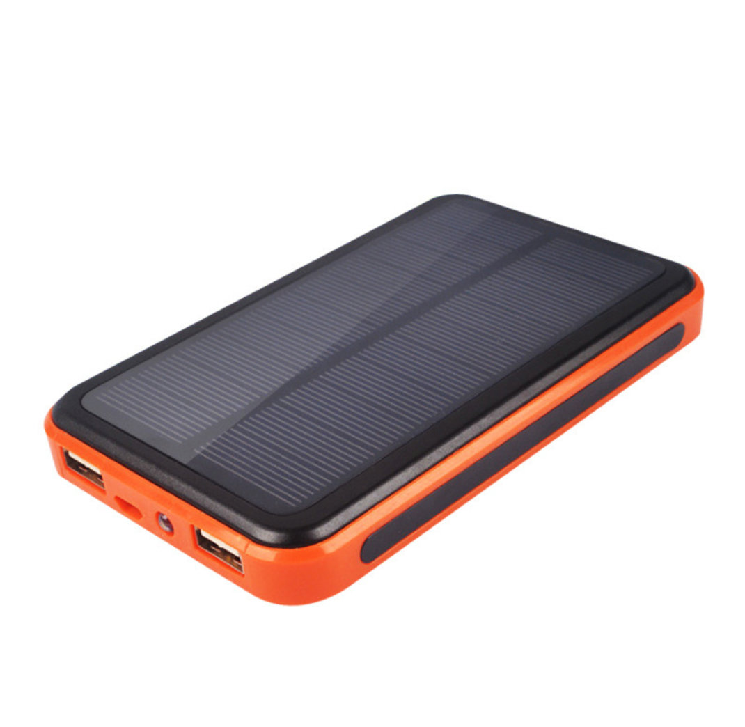 Power Bank Solar 20000mAh — Carga Infinita para Aventuras y Emergencias