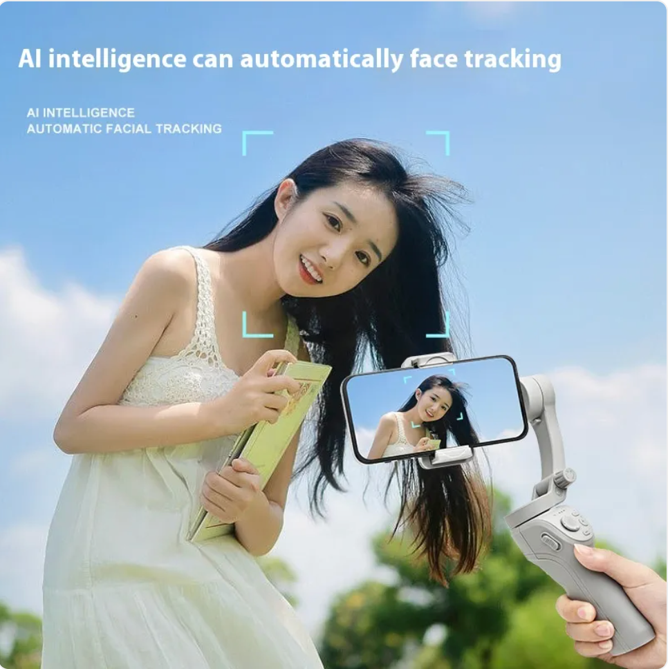 Estabilizador Gimbal de Mano de 3 Ejes para Celular