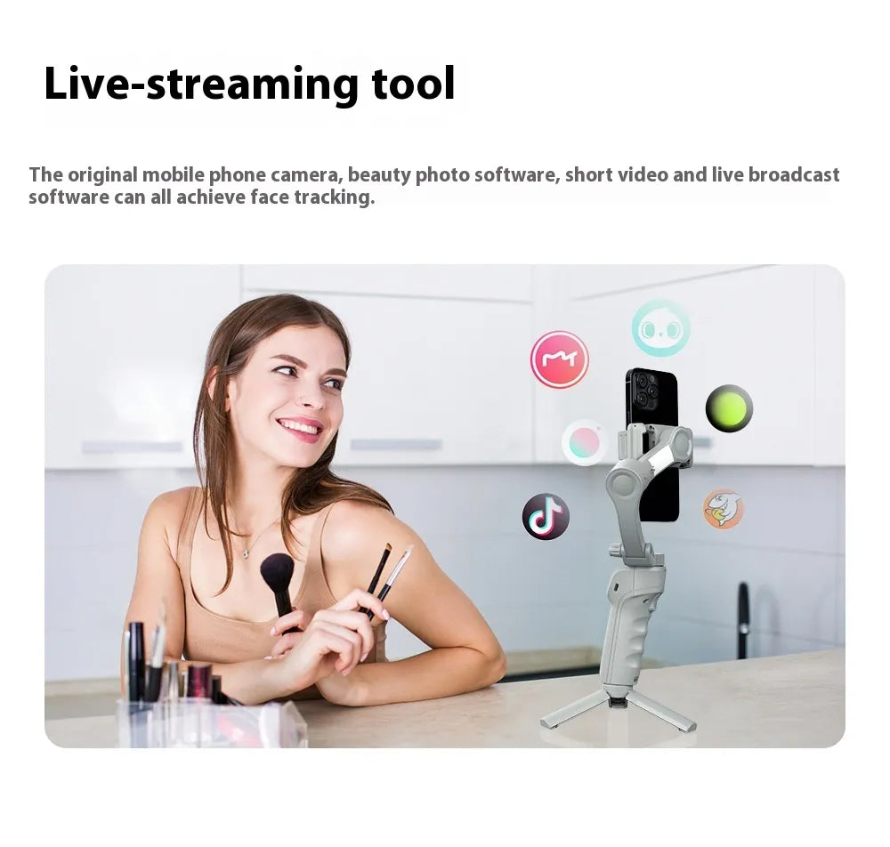 Estabilizador Gimbal de Mano de 3 Ejes para Celular