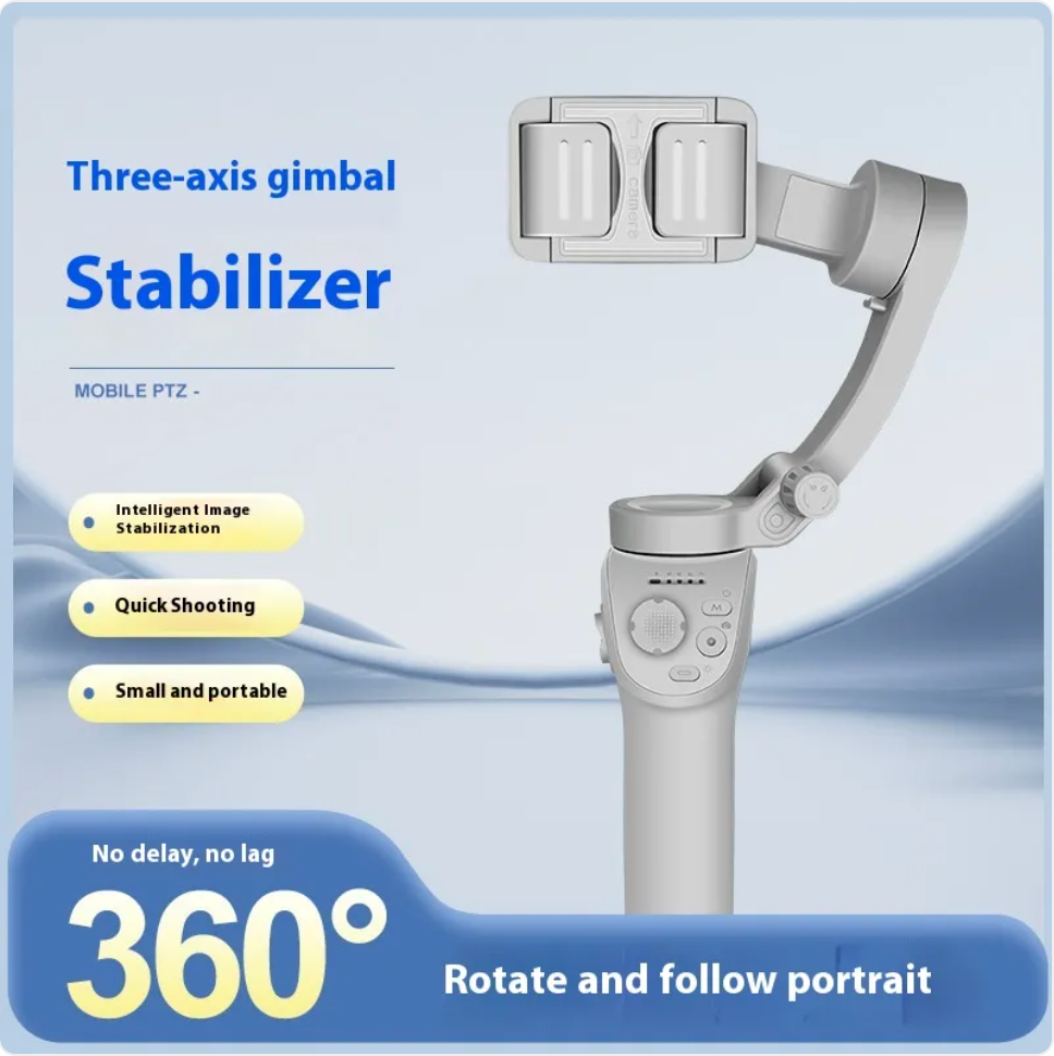 Estabilizador Gimbal de Mano de 3 Ejes para Celular