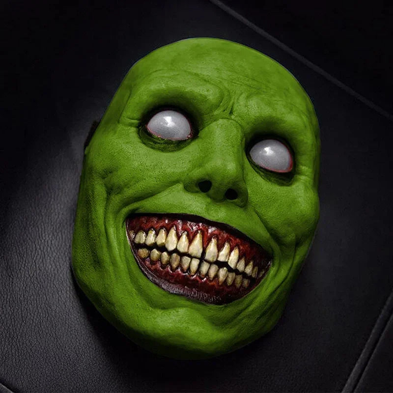 Halloween Horror Mask Scary Creepy Full Face Cosplay Costume Accessory Realistic Spooky Mask for Party Haunted House Decorations